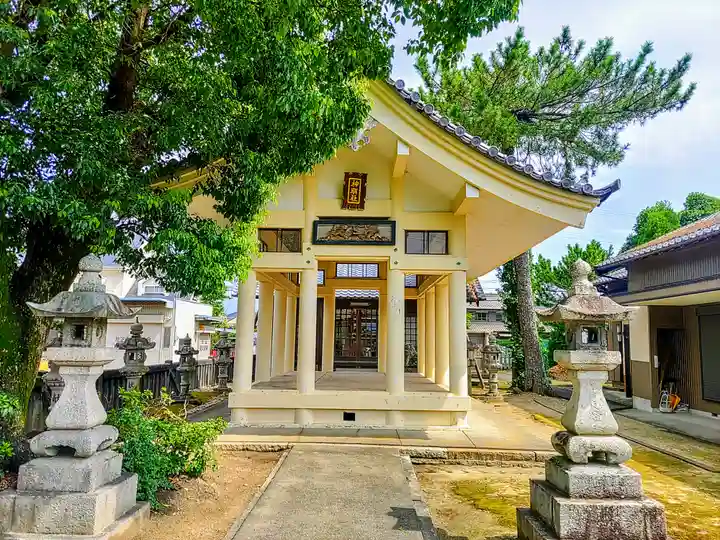 神明社の本殿・本堂