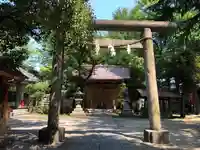 仲町氷川神社の鳥居