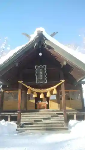 夕張神社の本殿