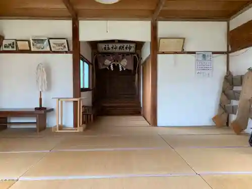 神明社の本殿・本堂
