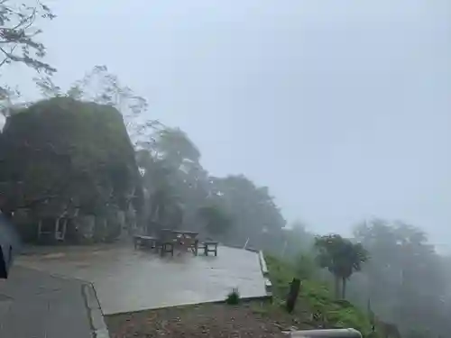 七面山敬慎院の景色