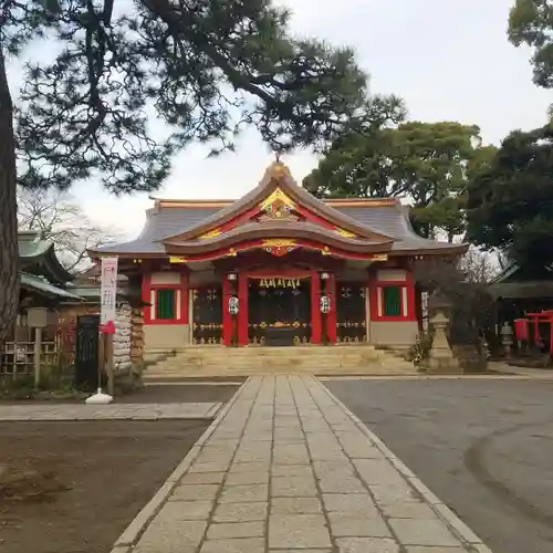 品川神社の本殿・本堂