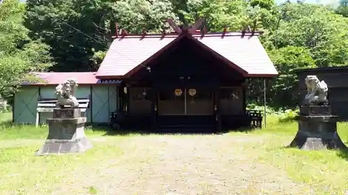 浜益神社の本殿