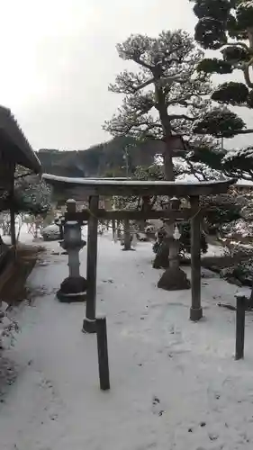 倶梨迦羅神社の鳥居