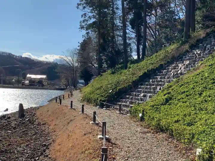 樺崎八幡宮の周辺