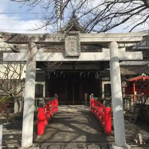 六孫王神社の鳥居