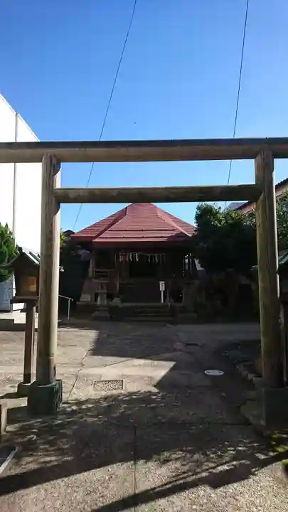 古町愛宕神社の鳥居