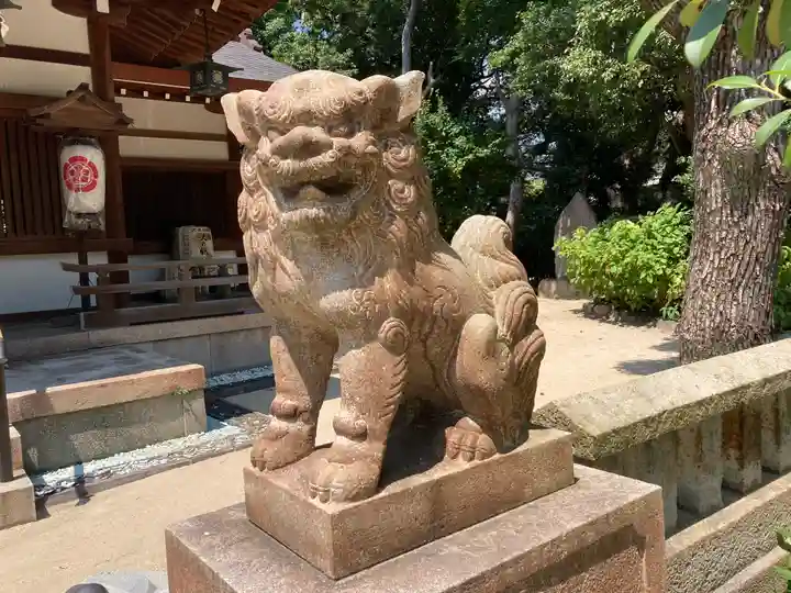 敏馬神社の狛犬