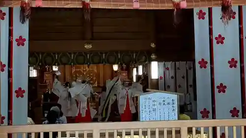 上川神社の神楽