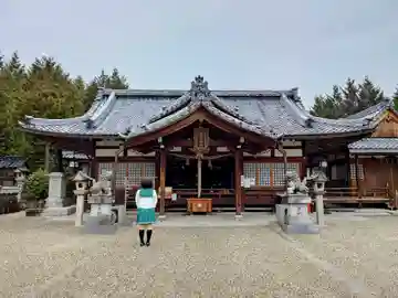 美波多神社の本殿・本堂