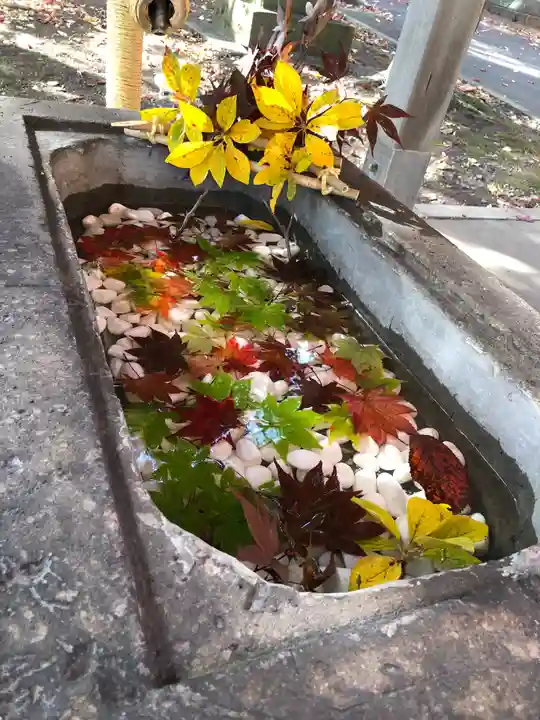 北広島市総鎮守 廣島神社の手水舎