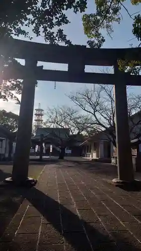 豊山八幡神社の鳥居