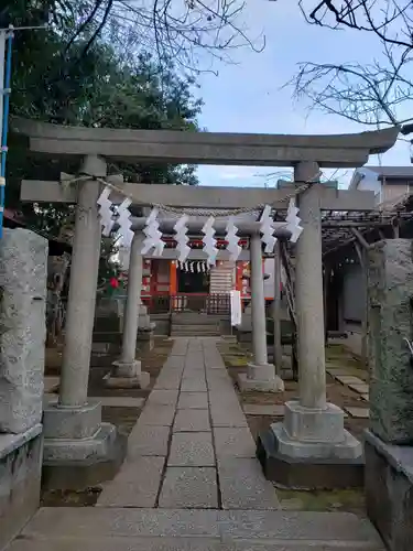 藤神稲荷神社の鳥居