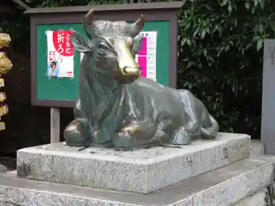 谷保天満宮の狛犬