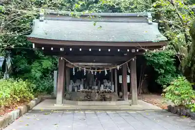 愛知縣護國神社の手水舎
