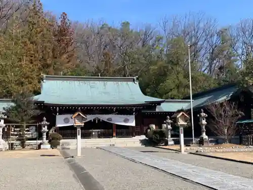 山梨縣護國神社の本殿・本堂