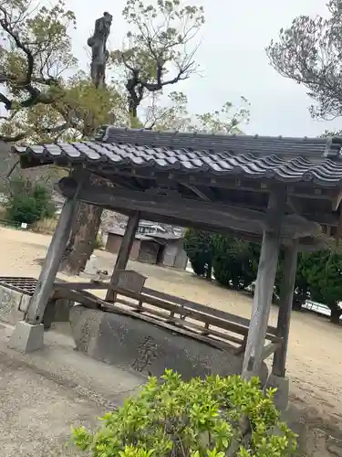 普賢寺の手水舎