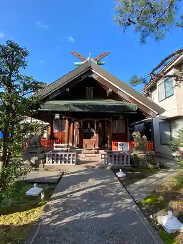 市姫神社の本殿・本堂