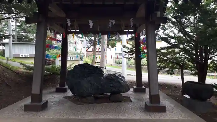 東神楽神社の手水舎