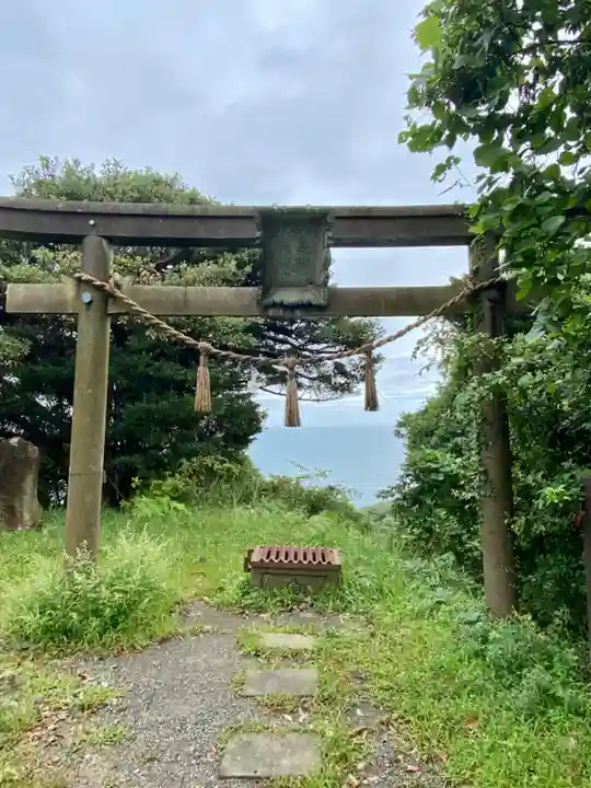 沖之御前地之御前遥拝所(島根県)