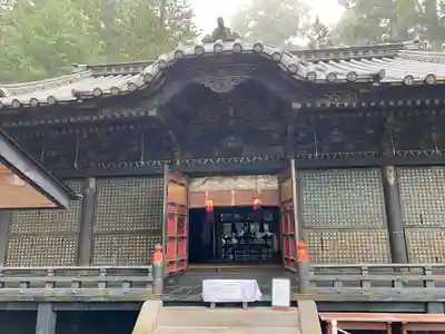 日光東照宮奥宮拝殿の本殿・本堂