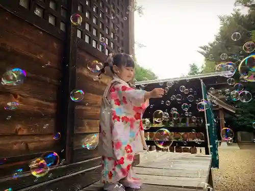 滑川神社 - 仕事と子どもの守り神の七五三参
