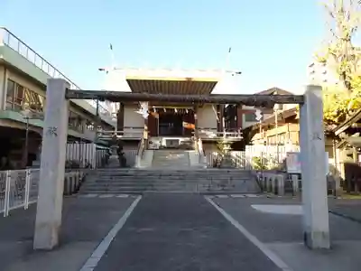 深川神明宮の鳥居