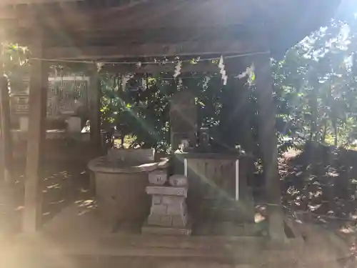 鹿嶋神社の手水舎