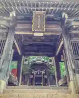 山﨑八幡宮の山門・神門