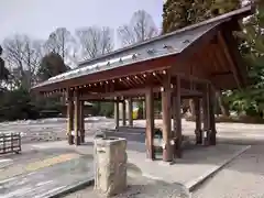 射水神社の手水