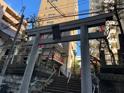 妻恋神社の鳥居