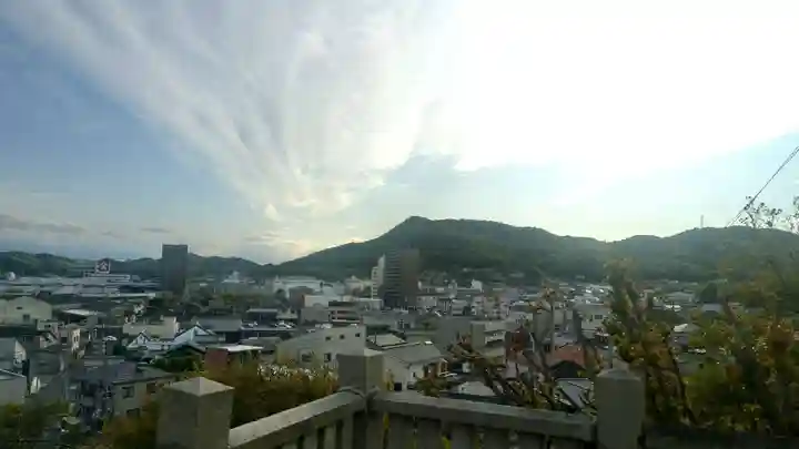 小川八幡宮の景色