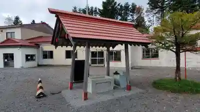 枝幸厳島神社の手水舎