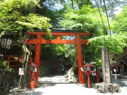 貴船神社の鳥居