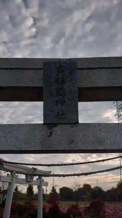 寅稲荷神社の鳥居