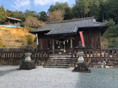 蜂前神社の本殿・本堂