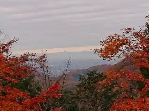 唐澤山神社の景色