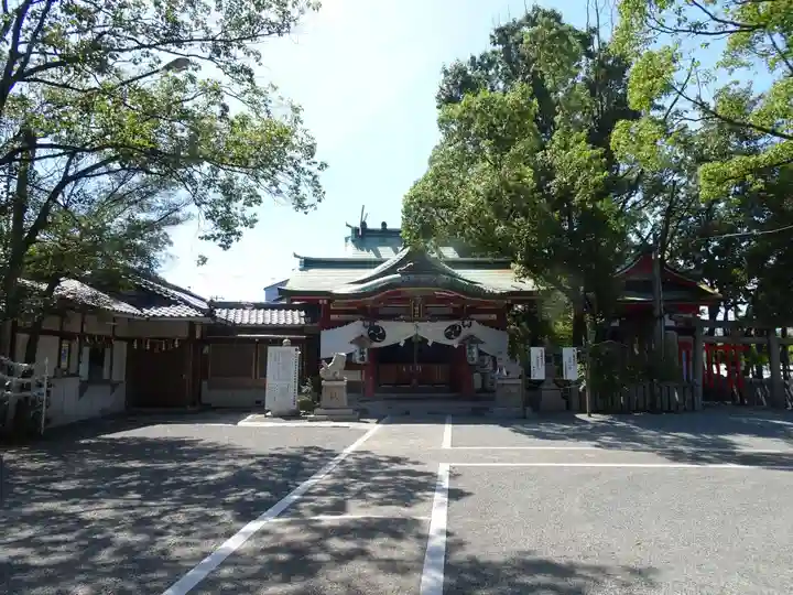 尾浜八幡神社の本殿・本堂