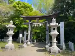 下総国三山　二宮神社の鳥居