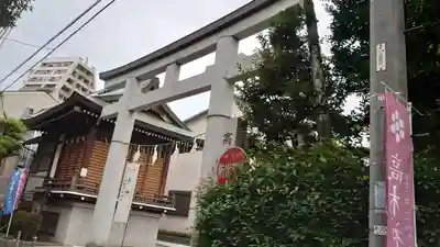高木神社の鳥居