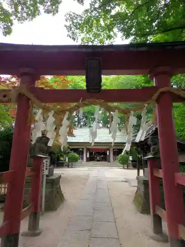 本太氷川神社の鳥居