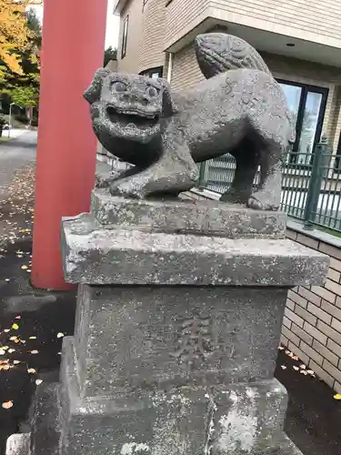 京極八幡神社の狛犬