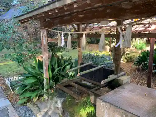 粟鹿神社の手水舎