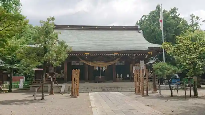 菊池神社の本殿・本堂