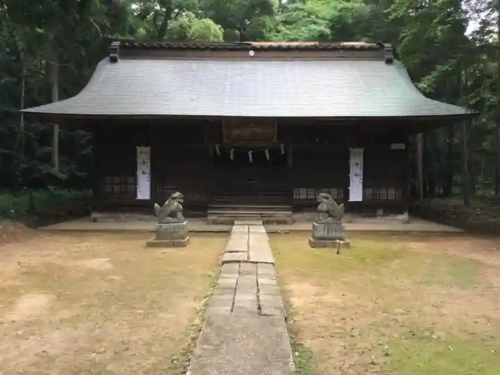 阿弥神社の本殿・本堂