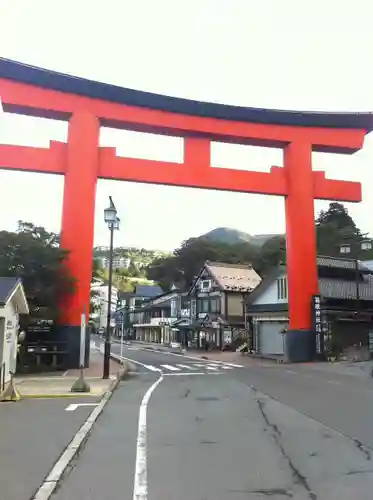 箱根神社の鳥居