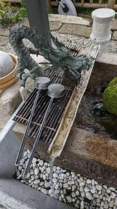 浦幌神社・乳神神社の手水舎