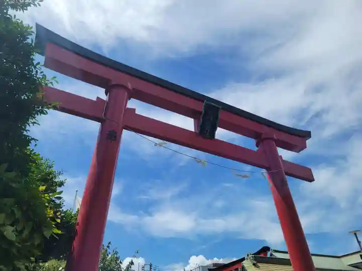 東京羽田 穴守稲荷神社の鳥居
