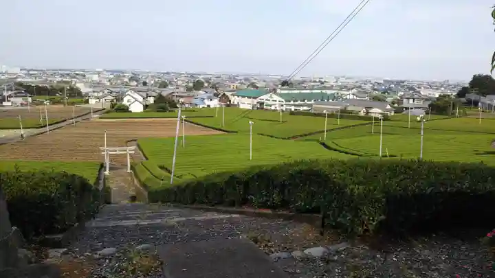 天王神社の景色