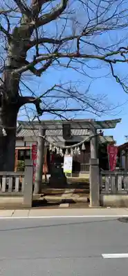 三ツ木神社の鳥居